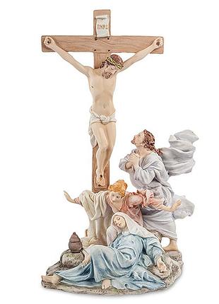 Статуэтка композиция veronese распятие 32 см 1902339