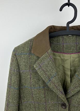 Женский пиджак harris tweed 5