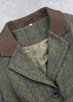 Женский пиджак harris tweed 7
