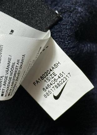 Nike шапка оригинал синяя 5