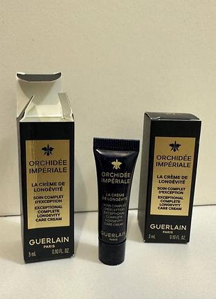 ❤️крем антивіковий для обличчя orchidée impériale cream від guerlain, мініатюра 3 мл, оригінал