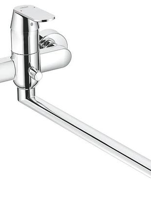 Смеситель для ванны с длинным изливом grohe eurosmart cosmopolitan (32847000)