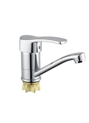 Смеситель для умывальника champion ped 555-279-15cm (nut) (mi6375)