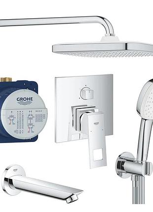 Набір для комплектації вани grohe eurocube з tempesta cube 250 (ua26417sc0)
