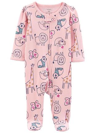 Хлопковый человечек carters sleep &amp; play, 6m, 9м