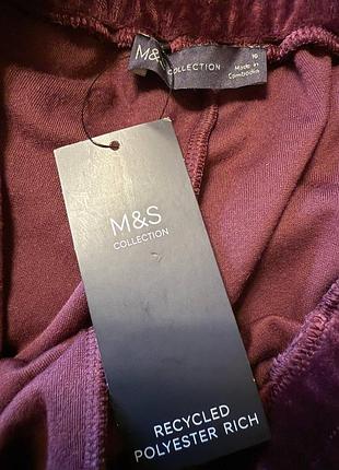 Велюрові брюки m&s collection 5