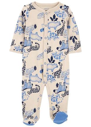 Хлопковый человечек carters sleep &amp; play, 9м