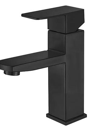 Змішувач для умивальника champion kub-001 black (ch0312)