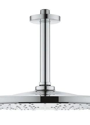 Верхній душ з кронштейном grohe rsh 310 mono, 142 мм, 1 режим (26560000)