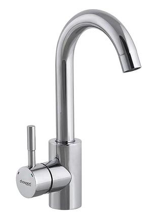 Смеситель для умывальника champion sus-001 chrome (нержавеющая сталь) (ch0334)