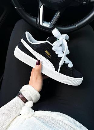 Suede xl black/white 2