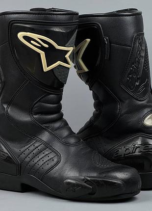Alpinestars мотоботи мотоботы мото ботинки черевики мотообувь байкерське взуття обувь экипировка мотоспорт захист ніг шкіряні кеды альпинстарс