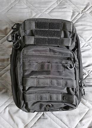 M-tac сумка urban line city hunter hexagon bag (black)