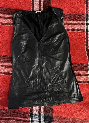 Шкіряний топ intimissimi