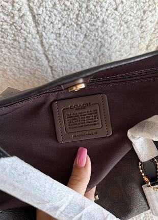 Сумка шопер coach sig city tote 10
