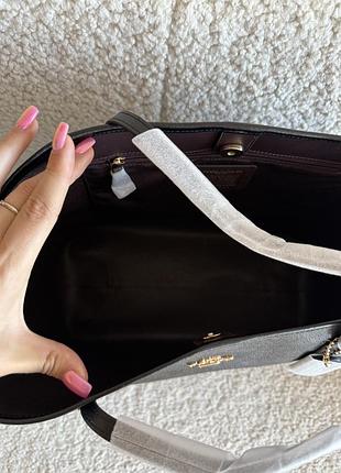 Сумка шопер coach sig city tote 8