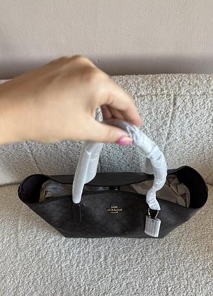 Сумка шопер coach sig city tote 7