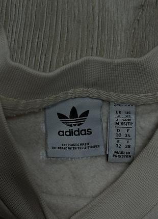 Світшот молочний adidas 7