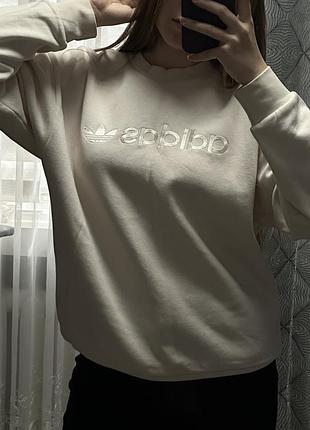 Світшот молочний adidas 4