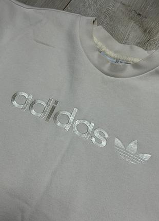 Світшот молочний adidas 6