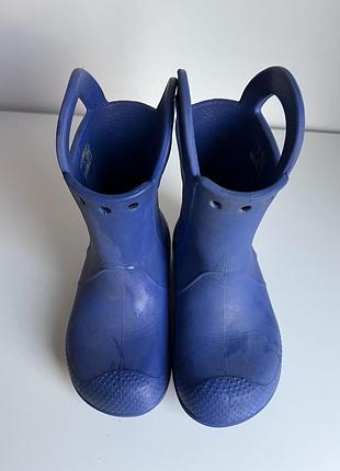 Гумові чоботи crocs handle it, дитячі, оригінал 4