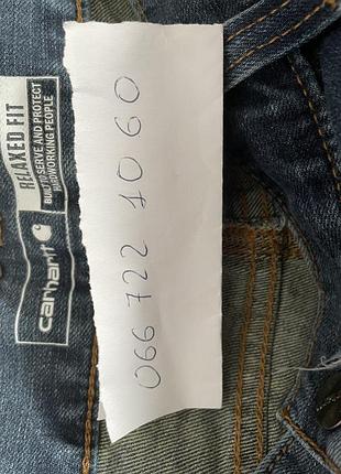 Чоловічі джинси carhartt 7