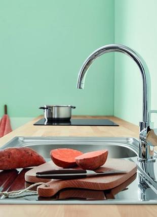 Смеситель для кухни grohe bauloop new (31232001) 4