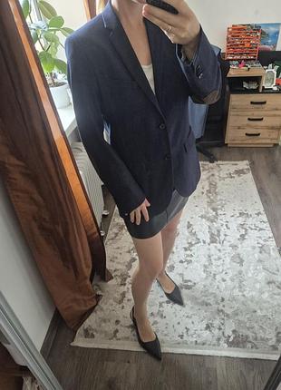 Стильный мужской пиджак h&amp;m 100 wool 6