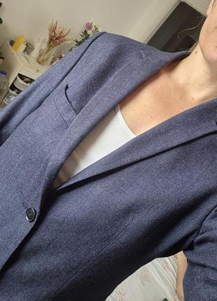 Стильный мужской пиджак h&amp;m 100 wool 7