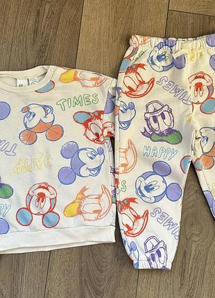 Дитячий костюм h&m disney утеплений