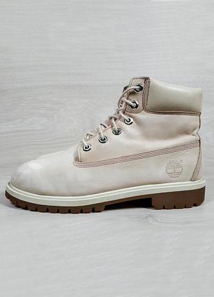 Утепленные нубуковые женские ботинки timberland оригинал, размер 39.5