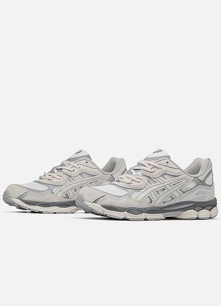 Asics gel-nyc grey beige 3