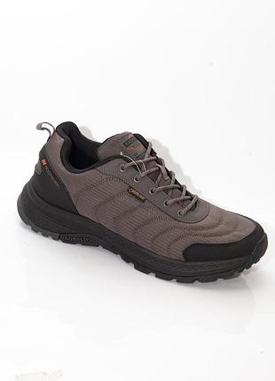 Кроссовки мужские, коричневые, gore-tex