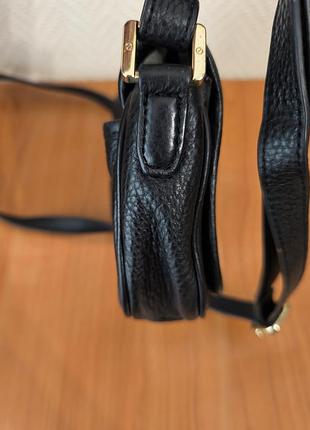 Tory burch кожаная сумка кросс-боди 3
