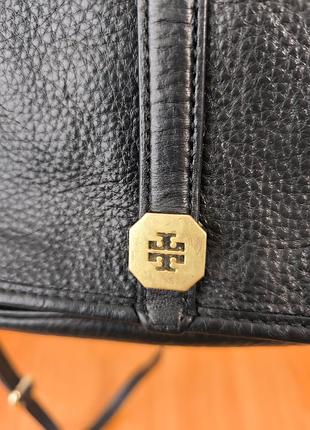Tory burch кожаная сумка кросс-боди 5