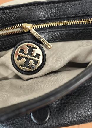 Tory burch кожаная сумка кросс-боди 9
