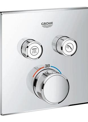 Термостат прихованого монтажу на 2 споживача grohe grohtherm smartcontrol (29124000)