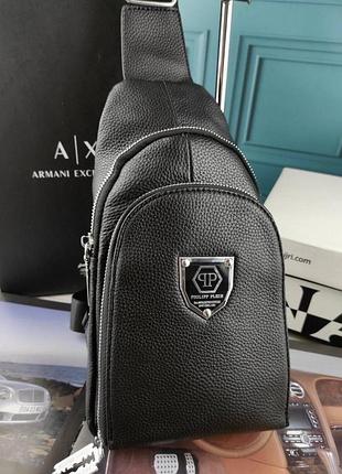 Слінг чоловіча сумка philipp plein