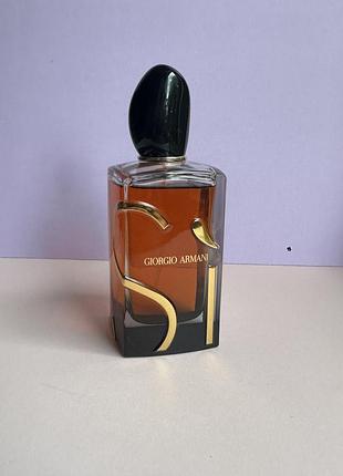 Духи оригінал giorgio armani si
