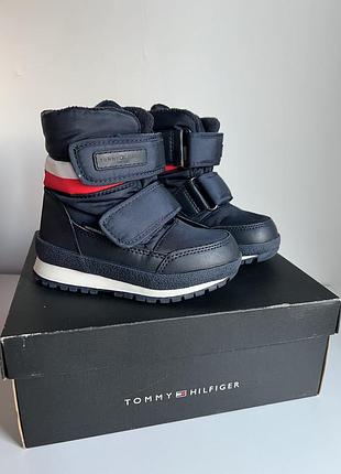 Дитячі зимові чоботи tommy hilfiger, оригінал 26