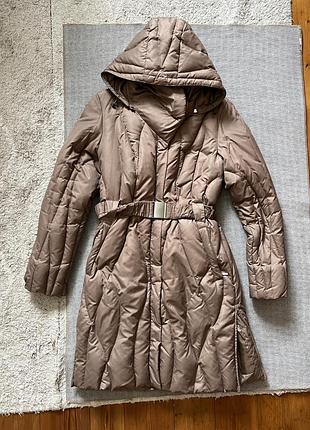 Довгий пуховик nike , пухова жіноча куртка nike original vintage
