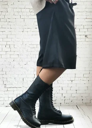 Женские кожаные ботинки dr.martens 3