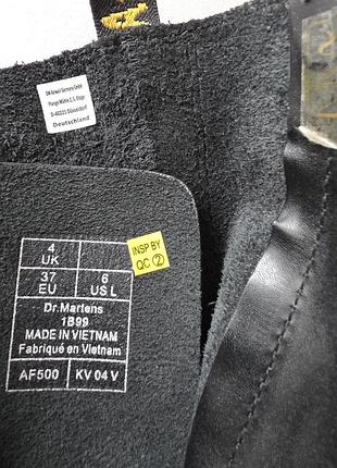 Женские кожаные ботинки dr.martens 9