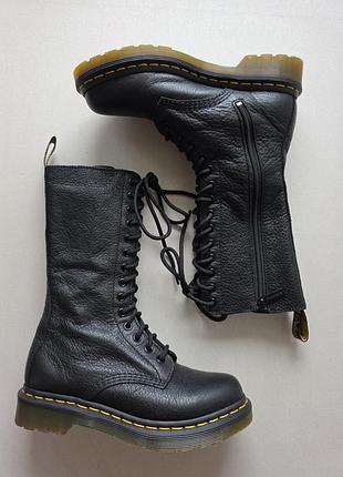 Женские кожаные ботинки dr.martens 8