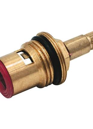 Кран букса для смесителя ep kb-001-cer 1/2" (20 шлицев, широкая юбка) (ac0529)