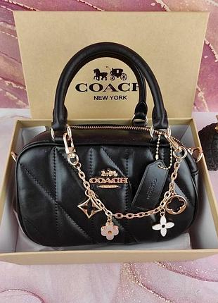Женская сумка coach в коробке