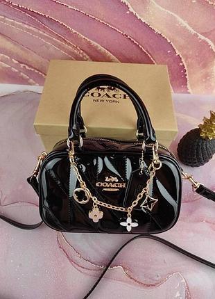 Женская сумка coach в коробке