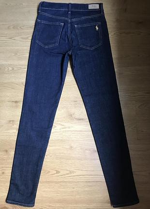 Оригінальні  загал довж 102см high rise skinny polo ralph lauren