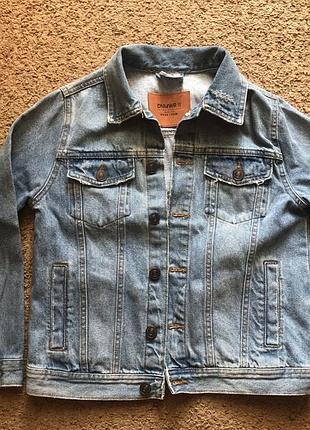 Куртка ддинсовая zara, 9, 134