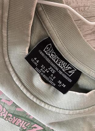 Кофта зелена, primark, 34, xs, dragonball z 4